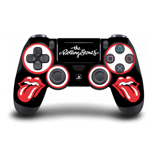 The Rolling Stones Art Classic Tongue Logo Vinyl Sticker Skin Decal Cover for Sony DualShock 4 Controller