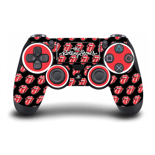 The Rolling Stones Art Licks Tongue Logo Vinyl Sticker Skin Decal Cover for Sony DualShock 4 Controller