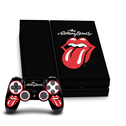 The Rolling Stones Art Classic Tongue Logo Vinyl Sticker Skin Decal Cover for Sony PS4 Console & Controller