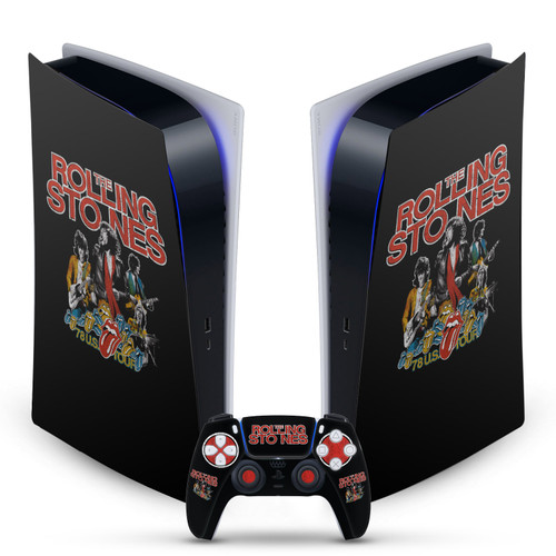The Rolling Stones Art Band Vinyl Sticker Skin Decal Cover for Sony PS5 Digital Edition Bundle