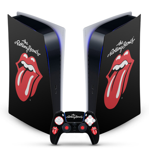 The Rolling Stones Art Classic Tongue Logo Vinyl Sticker Skin Decal Cover for Sony PS5 Digital Edition Bundle