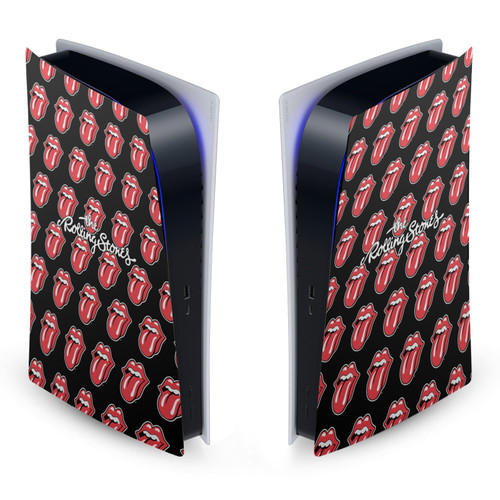 The Rolling Stones Art Licks Tongue Logo Vinyl Sticker Skin Decal Cover for Sony PS5 Digital Edition Console