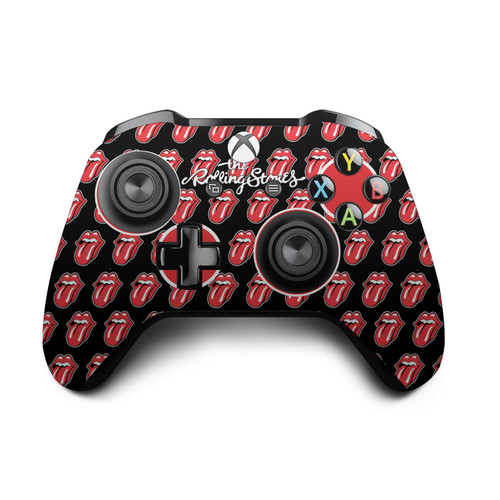 The Rolling Stones Art Licks Tongue Logo Vinyl Sticker Skin Decal Cover for Microsoft Xbox One S / X Controller