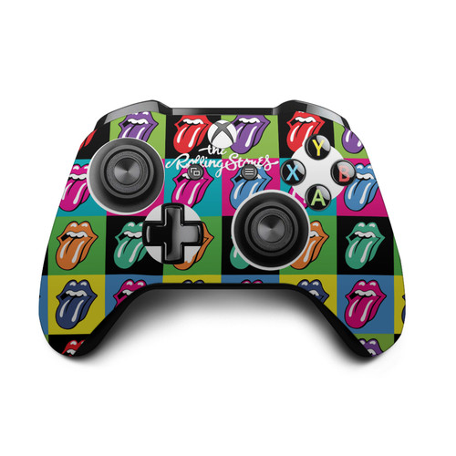 The Rolling Stones Art Pop-Art Tongue Logo Vinyl Sticker Skin Decal Cover for Microsoft Xbox One S / X Controller