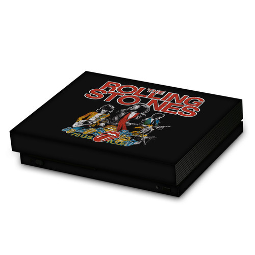 The Rolling Stones Art Band Vinyl Sticker Skin Decal Cover for Microsoft Xbox One X Console