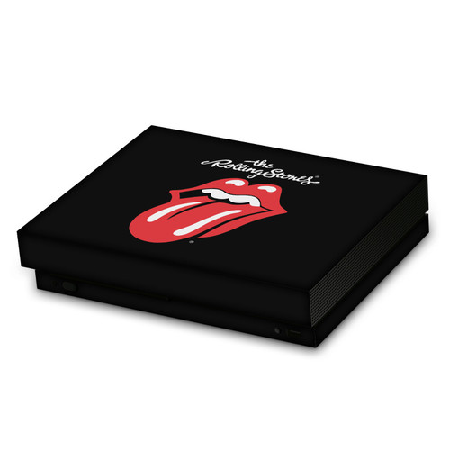 The Rolling Stones Art Classic Tongue Logo Vinyl Sticker Skin Decal Cover for Microsoft Xbox One X Console