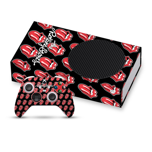 The Rolling Stones Art Licks Tongue Logo Vinyl Sticker Skin Decal Cover for Microsoft Series S Console & Controller