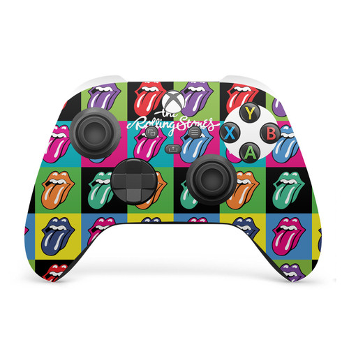 The Rolling Stones Art Pop-Art Tongue Logo Vinyl Sticker Skin Decal Cover for Microsoft Xbox Series X / Series S Controller