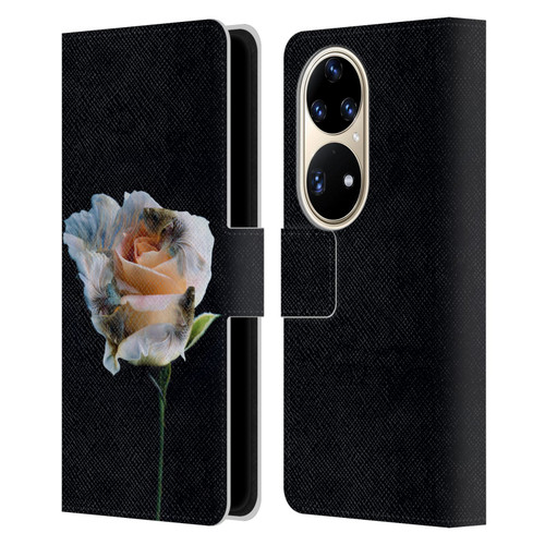 Pixelmated Animals Surreal Pets Betaflower Leather Book Wallet Case Cover For Huawei P50 Pro