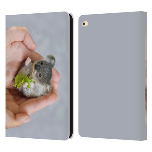 Pixelmated Animals Surreal Pets Baby Koala Leather Book Wallet Case Cover For Apple iPad Air 2 (2014)