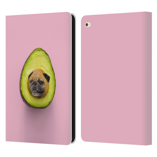 Pixelmated Animals Surreal Pets Pugacado Leather Book Wallet Case Cover For Apple iPad Air 2 (2014)