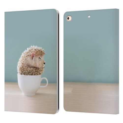 Pixelmated Animals Surreal Pets Lionhog Leather Book Wallet Case Cover For Apple iPad 9.7 2017 / iPad 9.7 2018