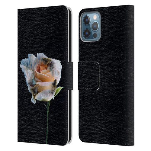 Pixelmated Animals Surreal Pets Betaflower Leather Book Wallet Case Cover For Apple iPhone 12 / iPhone 12 Pro