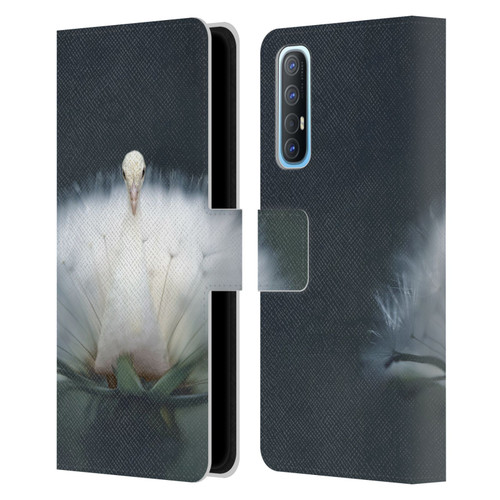 Pixelmated Animals Surreal Pets Peacock Wish Leather Book Wallet Case Cover For OPPO Find X2 Neo 5G