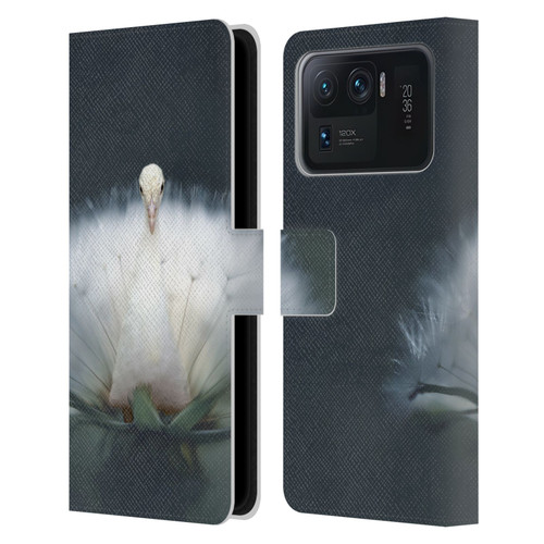 Pixelmated Animals Surreal Pets Peacock Wish Leather Book Wallet Case Cover For Xiaomi Mi 11 Ultra