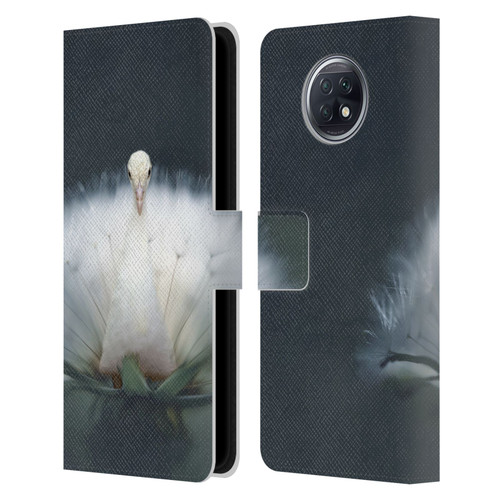 Pixelmated Animals Surreal Pets Peacock Wish Leather Book Wallet Case Cover For Xiaomi Redmi Note 9T 5G