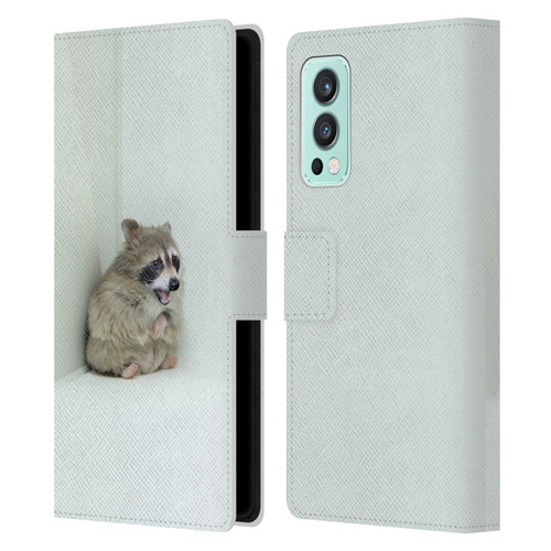 Pixelmated Animals Surreal Wildlife Hamster Raccoon Leather Book Wallet Case Cover For OnePlus Nord 2 5G