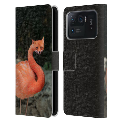 Pixelmated Animals Surreal Wildlife Foxmingo Leather Book Wallet Case Cover For Xiaomi Mi 11 Ultra