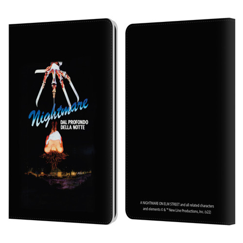 A Nightmare On Elm Street (1984) Graphics Nightmare Leather Book Wallet Case Cover For Amazon Kindle Paperwhite 1 / 2 / 3