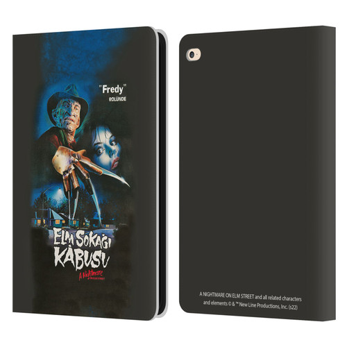 A Nightmare On Elm Street (1984) Graphics Elm Sokagi Leather Book Wallet Case Cover For Apple iPad Air 2 (2014)