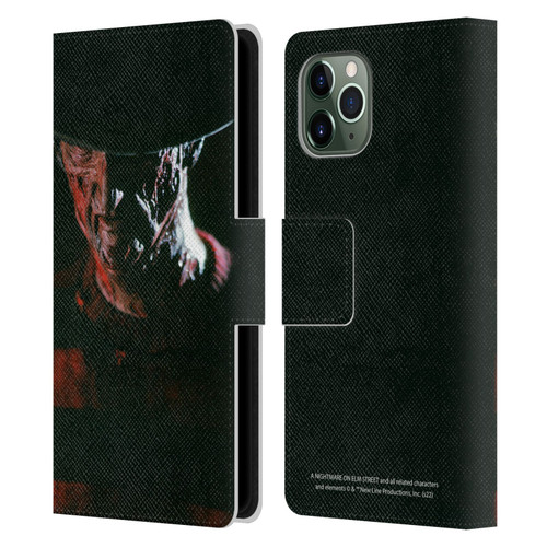 A Nightmare On Elm Street (1984) Graphics Freddy Leather Book Wallet Case Cover For Apple iPhone 11 Pro