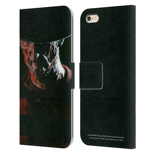 A Nightmare On Elm Street (1984) Graphics Freddy Leather Book Wallet Case Cover For Apple iPhone 6 Plus / iPhone 6s Plus