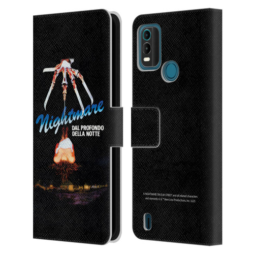 A Nightmare On Elm Street (1984) Graphics Nightmare Leather Book Wallet Case Cover For Nokia G11 Plus