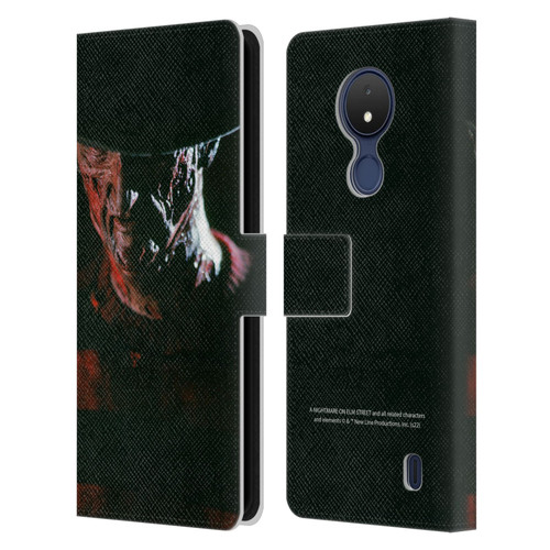 A Nightmare On Elm Street (1984) Graphics Freddy Leather Book Wallet Case Cover For Nokia C21