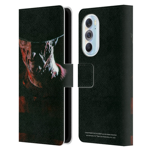 A Nightmare On Elm Street (1984) Graphics Freddy Leather Book Wallet Case Cover For Motorola Edge X30