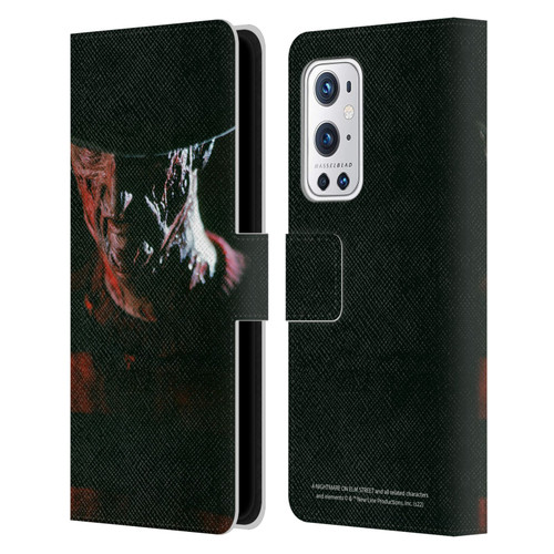 A Nightmare On Elm Street (1984) Graphics Freddy Leather Book Wallet Case Cover For OnePlus 9 Pro