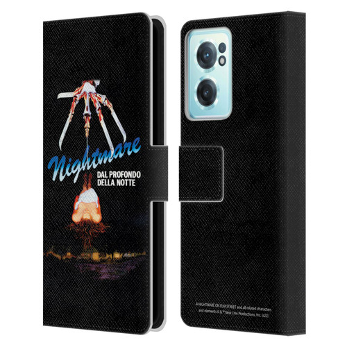 A Nightmare On Elm Street (1984) Graphics Nightmare Leather Book Wallet Case Cover For OnePlus Nord CE 2 5G