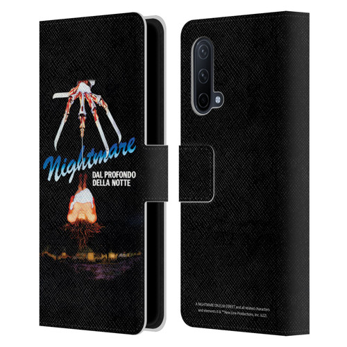 A Nightmare On Elm Street (1984) Graphics Nightmare Leather Book Wallet Case Cover For OnePlus Nord CE 5G