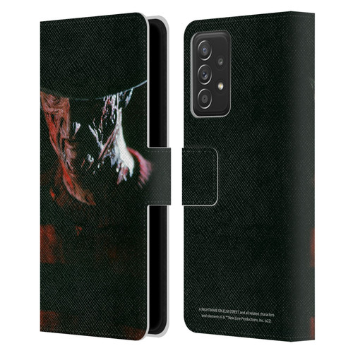 A Nightmare On Elm Street (1984) Graphics Freddy Leather Book Wallet Case Cover For Samsung Galaxy A52 / A52s / 5G (2021)