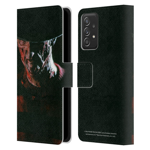 A Nightmare On Elm Street (1984) Graphics Freddy Leather Book Wallet Case Cover For Samsung Galaxy A53 5G (2022)