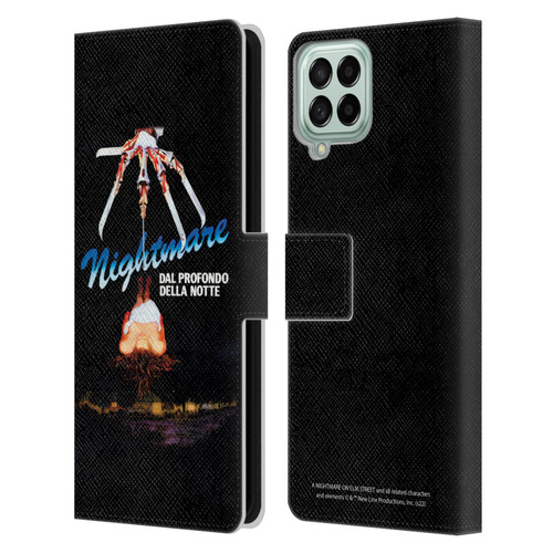 A Nightmare On Elm Street (1984) Graphics Nightmare Leather Book Wallet Case Cover For Samsung Galaxy M33 (2022)