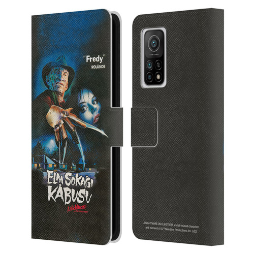 A Nightmare On Elm Street (1984) Graphics Elm Sokagi Leather Book Wallet Case Cover For Xiaomi Mi 10T 5G