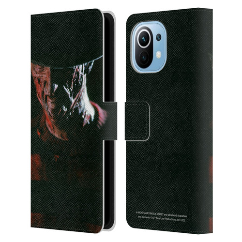 A Nightmare On Elm Street (1984) Graphics Freddy Leather Book Wallet Case Cover For Xiaomi Mi 11