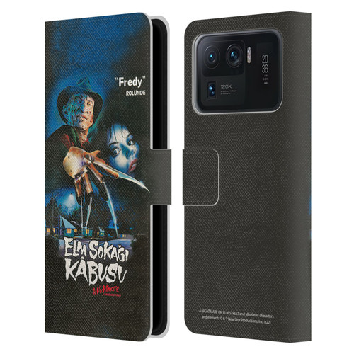 A Nightmare On Elm Street (1984) Graphics Elm Sokagi Leather Book Wallet Case Cover For Xiaomi Mi 11 Ultra