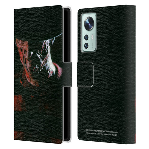 A Nightmare On Elm Street (1984) Graphics Freddy Leather Book Wallet Case Cover For Xiaomi 12