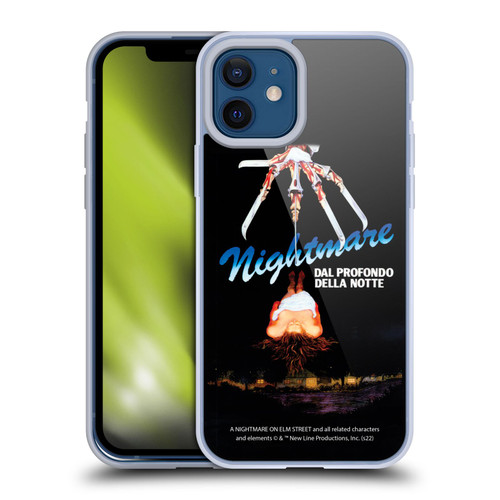 A Nightmare On Elm Street (1984) Graphics Nightmare Soft Gel Case for Apple iPhone 12 / iPhone 12 Pro