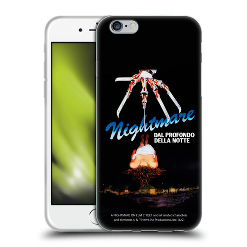 A Nightmare On Elm Street (1984) Graphics Nightmare Soft Gel Case for Apple iPhone 6 / iPhone 6s