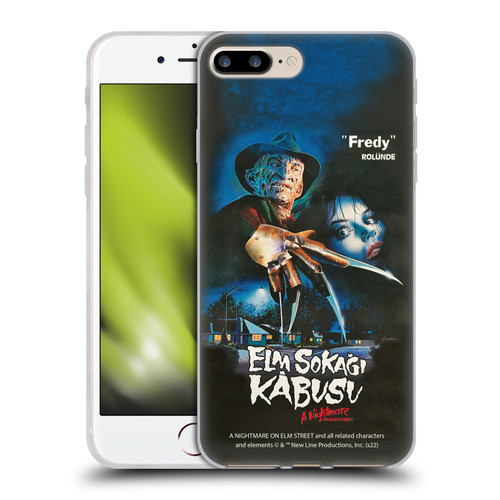 A Nightmare On Elm Street (1984) Graphics Elm Sokagi Soft Gel Case for Apple iPhone 7 Plus / iPhone 8 Plus