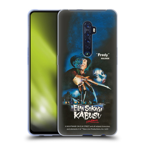 A Nightmare On Elm Street (1984) Graphics Elm Sokagi Soft Gel Case for OPPO Reno 2