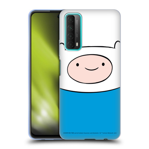 Adventure Time Graphics Finn The Human Soft Gel Case for Huawei P Smart (2021)