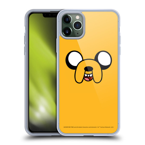 Adventure Time Graphics Jake The Dog Soft Gel Case for Apple iPhone 11 Pro Max & MagSafe