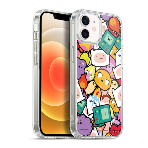Adventure Time Graphics Pattern Soft Gel Case for Apple iPhone 12 / iPhone 12 Pro & MagSafe