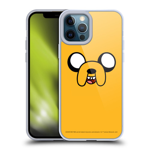 Adventure Time Graphics Jake The Dog Soft Gel Case for Apple iPhone 12 Pro Max & MagSafe