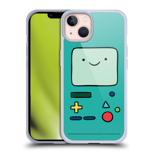 Adventure Time Graphics BMO Soft Gel Case for Apple iPhone 13