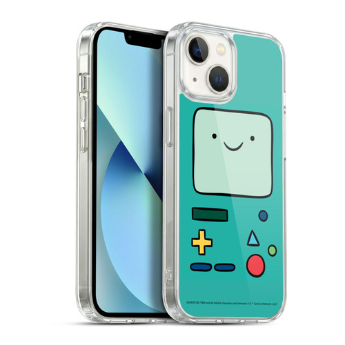 Adventure Time Graphics BMO Soft Gel Case for Apple iPhone 13