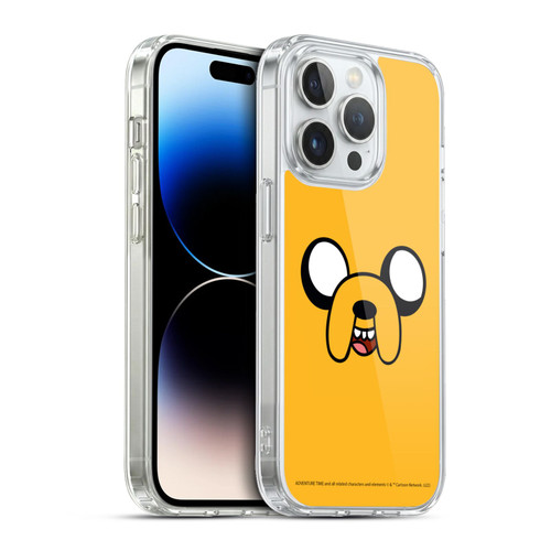 Adventure Time Graphics Jake The Dog Soft Gel Case for Apple iPhone 13 Pro & MagSafe